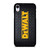 DEWALT TOOLS LOGO METAL iPhone XR Case Cover