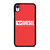 DIESEL LOGO DENIM DIVISION iPhone XR Case Cover