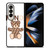 FENDI ROMA BROWN BEAR Samsung Galaxy Z Fold 4 Case Cover