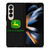 JOHN DEERE CARBON LOGO Samsung Galaxy Z Fold 4 Case Cover