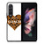 COACH NEW YORK BROWN HEART Samsung Galaxy Z Fold 3 Case Cover