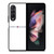 LOGO TOMMY HILFIGER Samsung Galaxy Z Fold 3 Case Cover