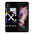 OFF WHITE CLOTHING ART LOGO Samsung Galaxy Z Fold 3 Case Cover