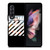 OFF WHITE MONALISA Samsung Galaxy Z Fold 3 Case Cover