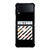 OFF WHITE MONALISA Samsung Galaxy Z Flip 4 Case Cover