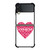 COACH NEW YORK PINK HEART Samsung Galaxy Z Flip 3 Case Cover