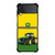 JOHN DEERE WITH TRACTOR Samsung Galaxy Z Flip 3 Case Cover
