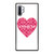 COACH NEW YORK PINK HEART Samsung Galaxy Note 10 Plus Case Cover