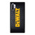 DEWALT TOOLS LOGO METAL Samsung Galaxy Note 10 Plus Case Cover