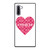 COACH NEW YORK PINK HEART Samsung Galaxy Note 10 Case Cover