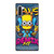 KAWS X BART SIMPSONS Samsung Galaxy Note 10 Case Cover