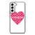 COACH NEW YORK PINK HEART Samsung Galaxy S22 Case Cover