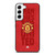 MANCHESTER UNITED FC LOGO ADIDAS Samsung Galaxy S22 Case Cover