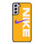 NIKE LOGO PURPLE YELLOW Samsung Galaxy S21 FE Case Cover