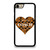 COACH NEW YORK BROWN HEART iPhone 7 / 8 Case Cover