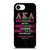 ALPHA KAPPA ALPHA QUOTE iPhone 16e Case Cover