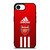 ARSENAL FC ADIDAS STRIPES iPhone 16e Case Cover