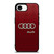 AUDI LOGO RED iPhone 16e Case Cover