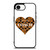 COACH NEW YORK BROWN HEART iPhone 16e Case Cover