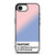COLOR PANTONE ROSE QUARTZ AND SERENITY iPhone 16e Case Cover