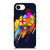 FC BARCELONA ART LOGO iPhone 16e Case Cover