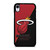 MIAMI HEAT BASKETBALL LOGO iPhone XR Case Cover