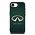 INFINITI CAR LOGO GREEN PATTERN iPhone 16e Case Cover