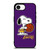 LA LAKERS BASKETBALL SNOOPY iPhone 16e Case Cover