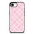 LIGHT PINK PLAID PATTERN iPhone 16e Case Cover