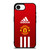 MANCHESTER UNITED FC ADIDAS STRIPES iPhone 16e Case Cover