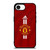 MANCHESTER UNITED FC FOOTBALL LOGO ADIDAS iPhone 16e Case Cover