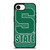 MICHIGAN STATE SPARTANS LOGO FOOTBALL EMBLEM iPhone 16e Case Cover