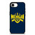 MICHIGAN WOLVERINES LOGO COLLEGE FOOTBALL TEAM iPhone 16e Case Cover