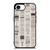 OLD NEWSPAPER PATTERN iPhone 16e Case Cover