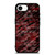 RED BLACK TIE DYE PATTERN iPhone 16e Case Cover