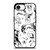 SPACE DOG WHITE PATTERN iPhone 16e Case Cover