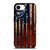 USA FLAG AMERICAN BASEBALL iPhone 16e Case Cover