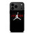 AIR JORDAN NIKE RED BLACK iPhone 17 Pro Max Case Cover