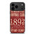 ALABAMA CRIMSON TIDE FOOTBALL CLUB 1892 iPhone 17 Pro Max Case Cover