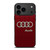 AUDI LOGO RED iPhone 17 Pro Max Case Cover
