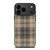BROWN TARTAN PLAID PATTERN iPhone 17 Pro Max Case Cover
