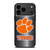 CLEMSON TIGERS METAL LOGO iPhone 17 Pro Max Case Cover