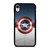 CAPTAIN AMERICA SHIELD SYMBOL iPhone XR Case Cover