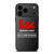 HECKLER AND KOCH NO COMPROMISE iPhone 17 Pro Max Case Cover