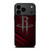 HOUSTON ROCKETS CARBON LOGO iPhone 17 Pro Max Case Cover
