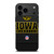 IOWA HAWKEYES CARBON LOGO iPhone 17 Pro Max Case Cover