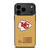 KANSAS CITY CHIEFS RUSTY LOGO iPhone 17 Pro Max Case Cover