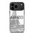 KENZO PARIS EIFFEL TOWER iPhone 17 Pro Max Case Cover