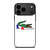 LACOSTE LOGO MOZAIC iPhone 17 Pro Max Case Cover