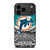 MIAMI DOLPHINS NFL FOOTBALL iPhone 17 Pro Max Case Cover